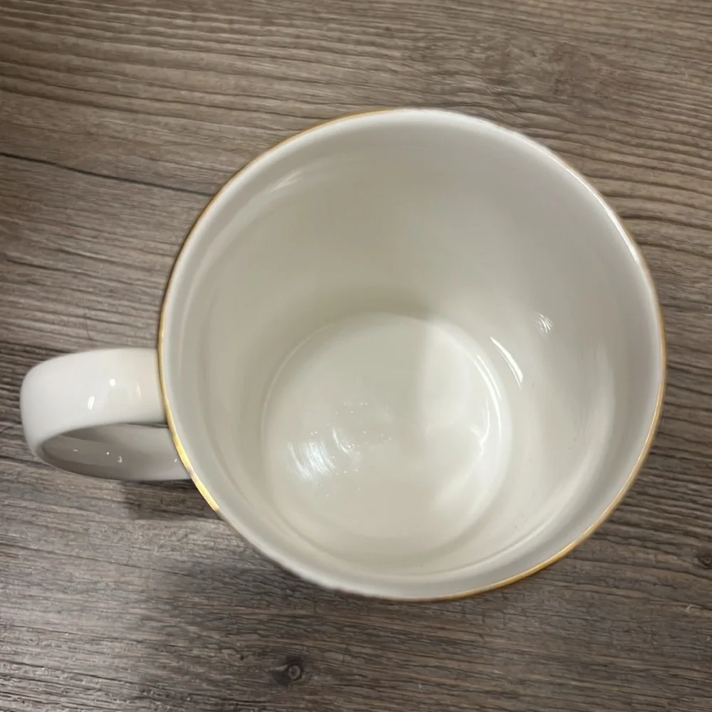 Kate Spade Lenox Everdone Lane “This is the life” Doodle Mug - Picture 4 of 6